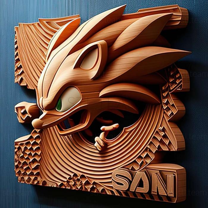 3D модель Гра Sonic Rivals (STL)